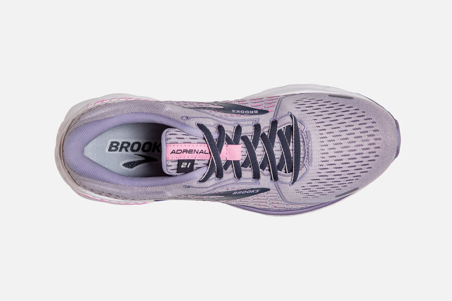 Brooks Running Shoes - Adrenaline GTS 21 Road Womens - Pink - HVF-963182